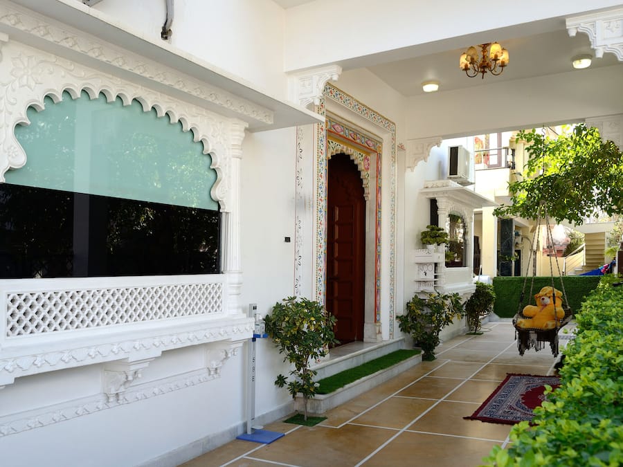 Fachada de la propiedad