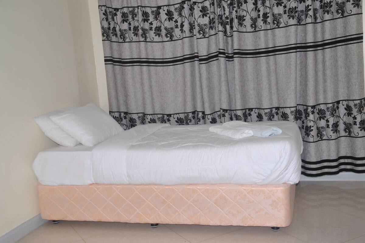 Individually decorated, individually furnished, desk, iron/ironing board