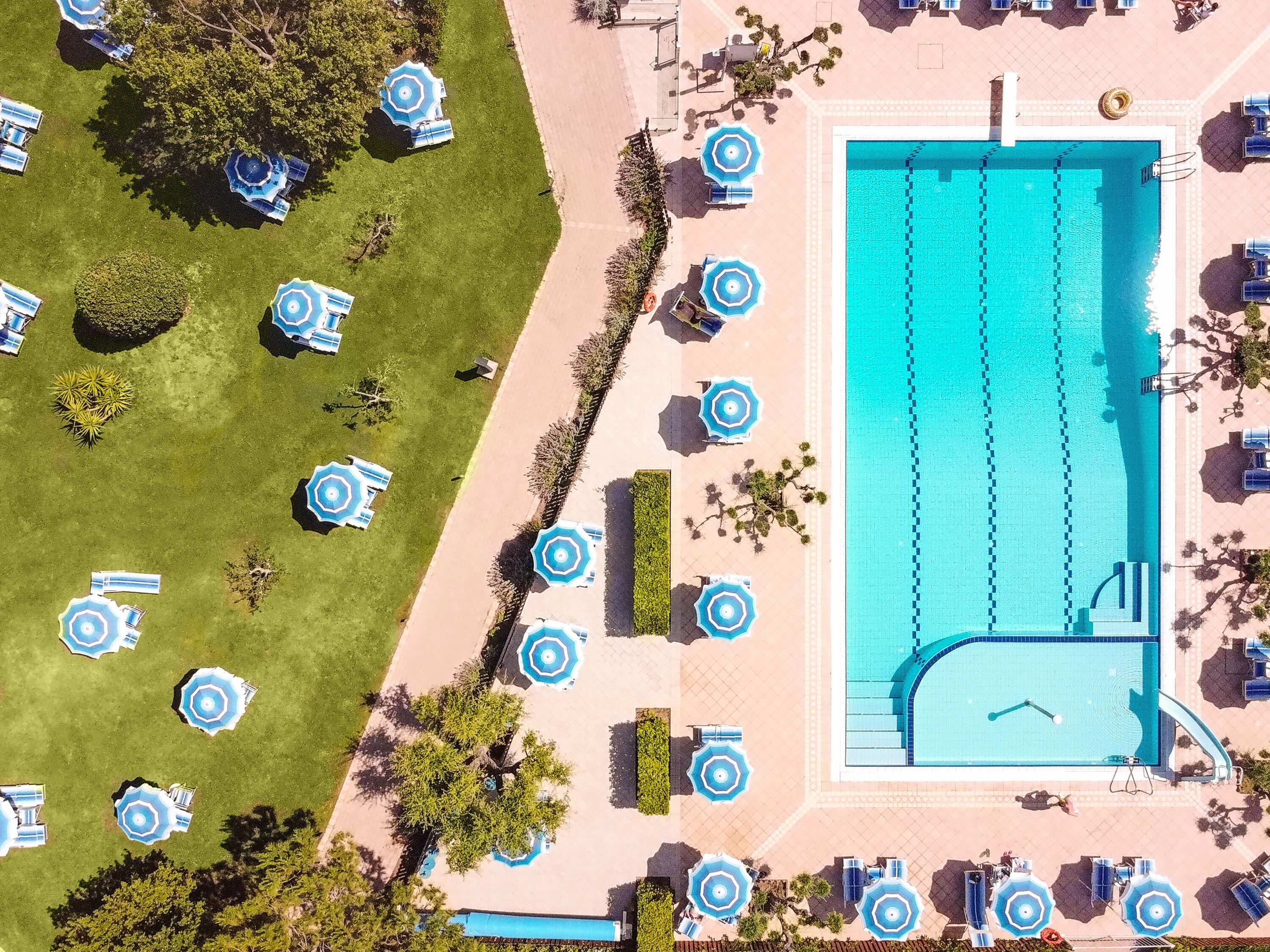 Seasonal outdoor pool