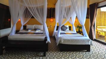 Kamar Deluks, pemandangan lembah | Meja kerja, tirai kedap cahaya, Wi-Fi gratis, dan seprai linen