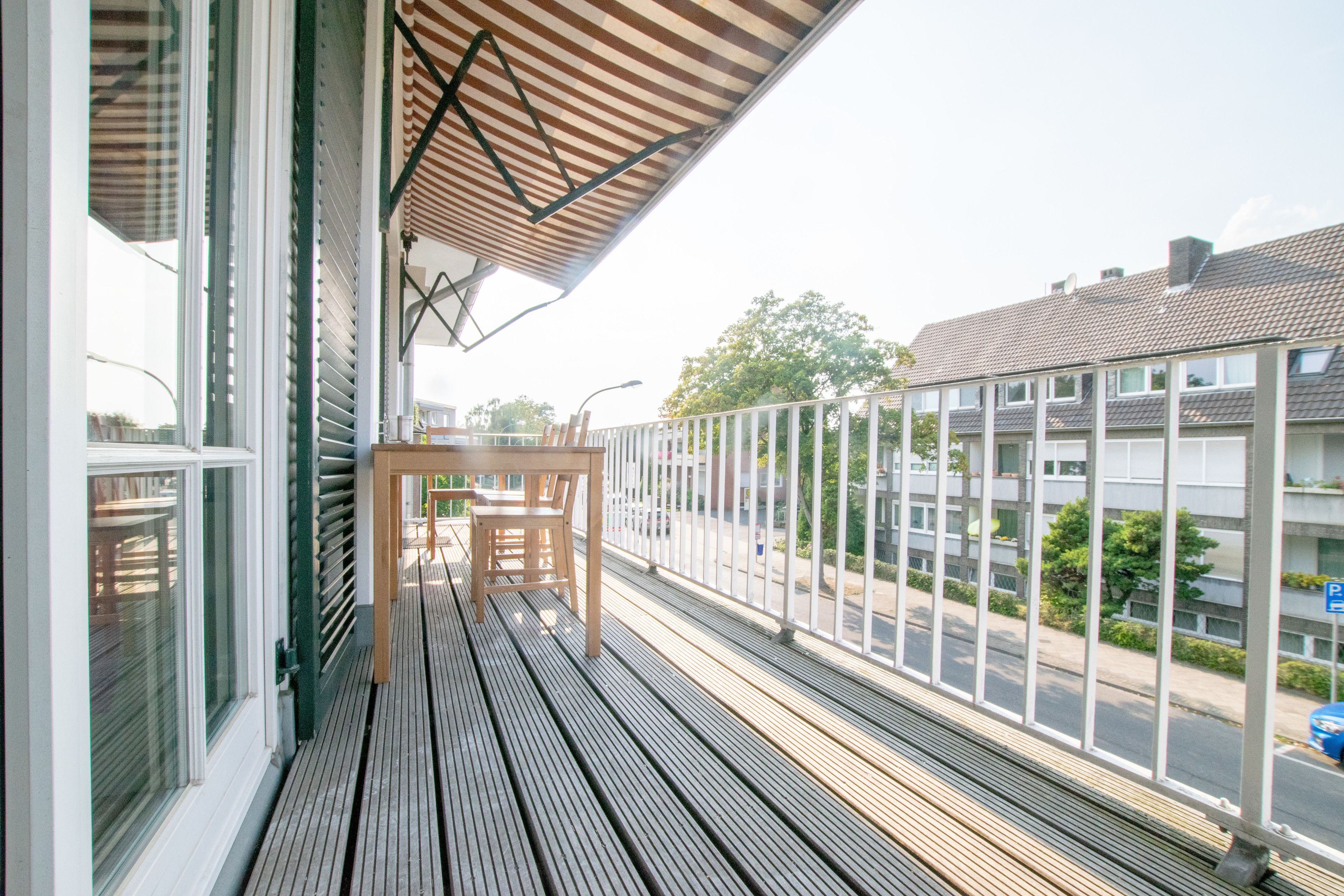Biệt thự tiện nghi đơn giản, 3 phòng ngủ, quang cảnh thành phố (incl. cleaning fee) | Ban công