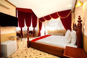 Deluxe-Studio, 1 Queen-Bett, Nichtraucher | Hochwertige Bettwaren, individuell dekoriert, individuell eingerichtet