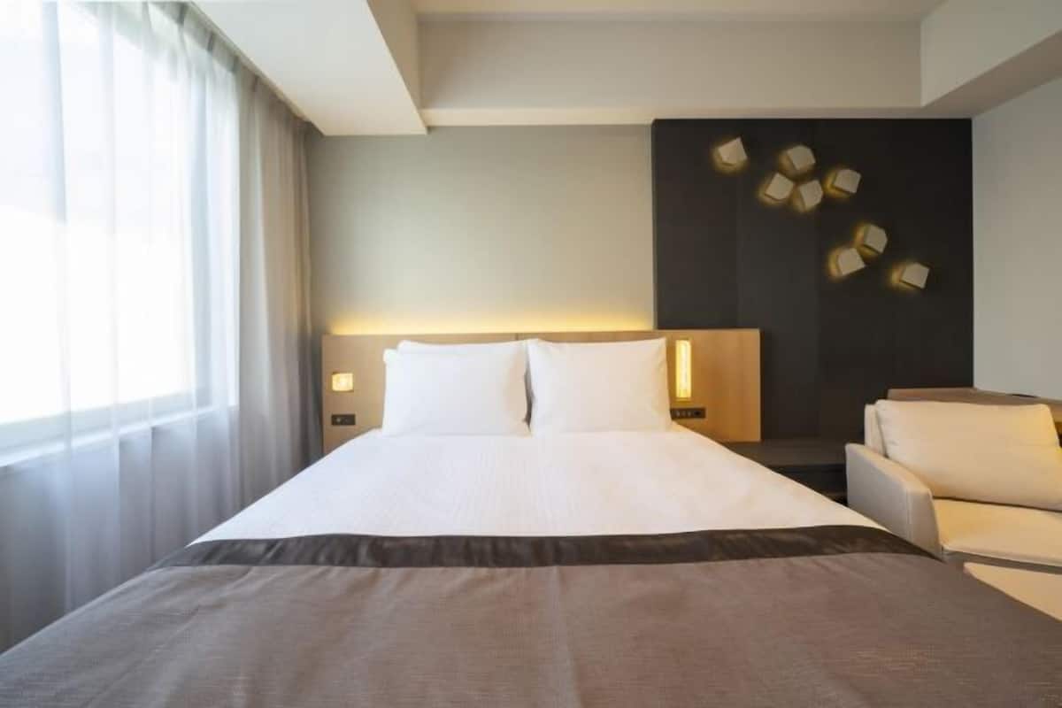 In-room safe, desk, blackout drapes, iron/ironing board