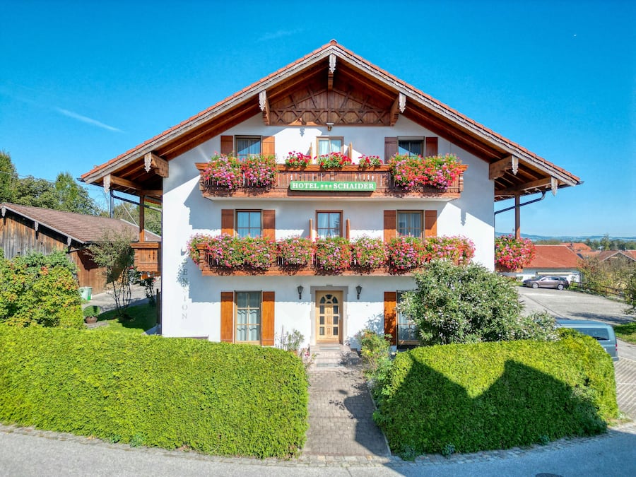 Fassade der Unterkunft