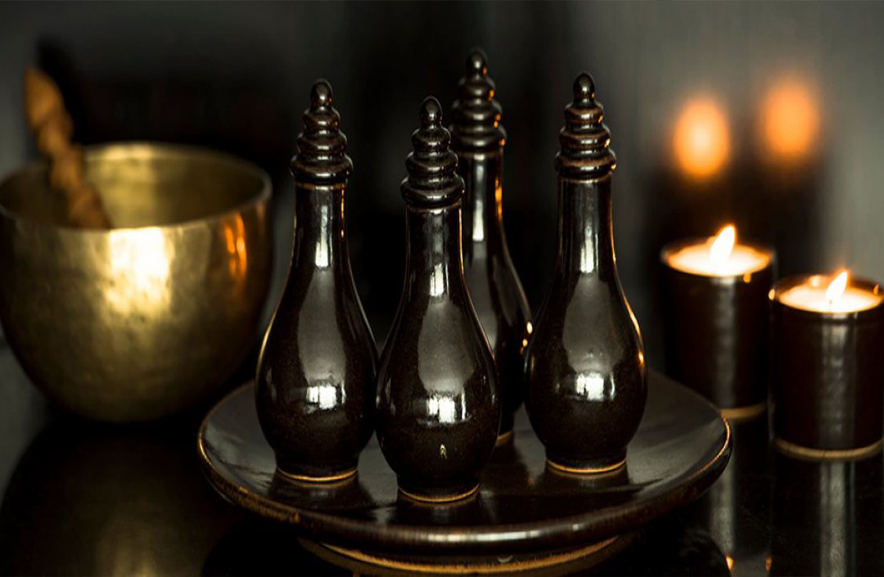 couples treatment room(s), hot tub, body treatments, aromatherapy