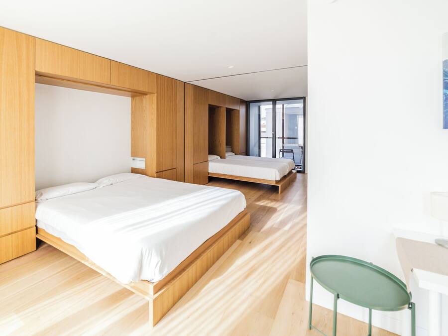 Design penthouse | Geluiddichte muren, een strijkplank/strijkijzer, gratis wifi, beddengoed