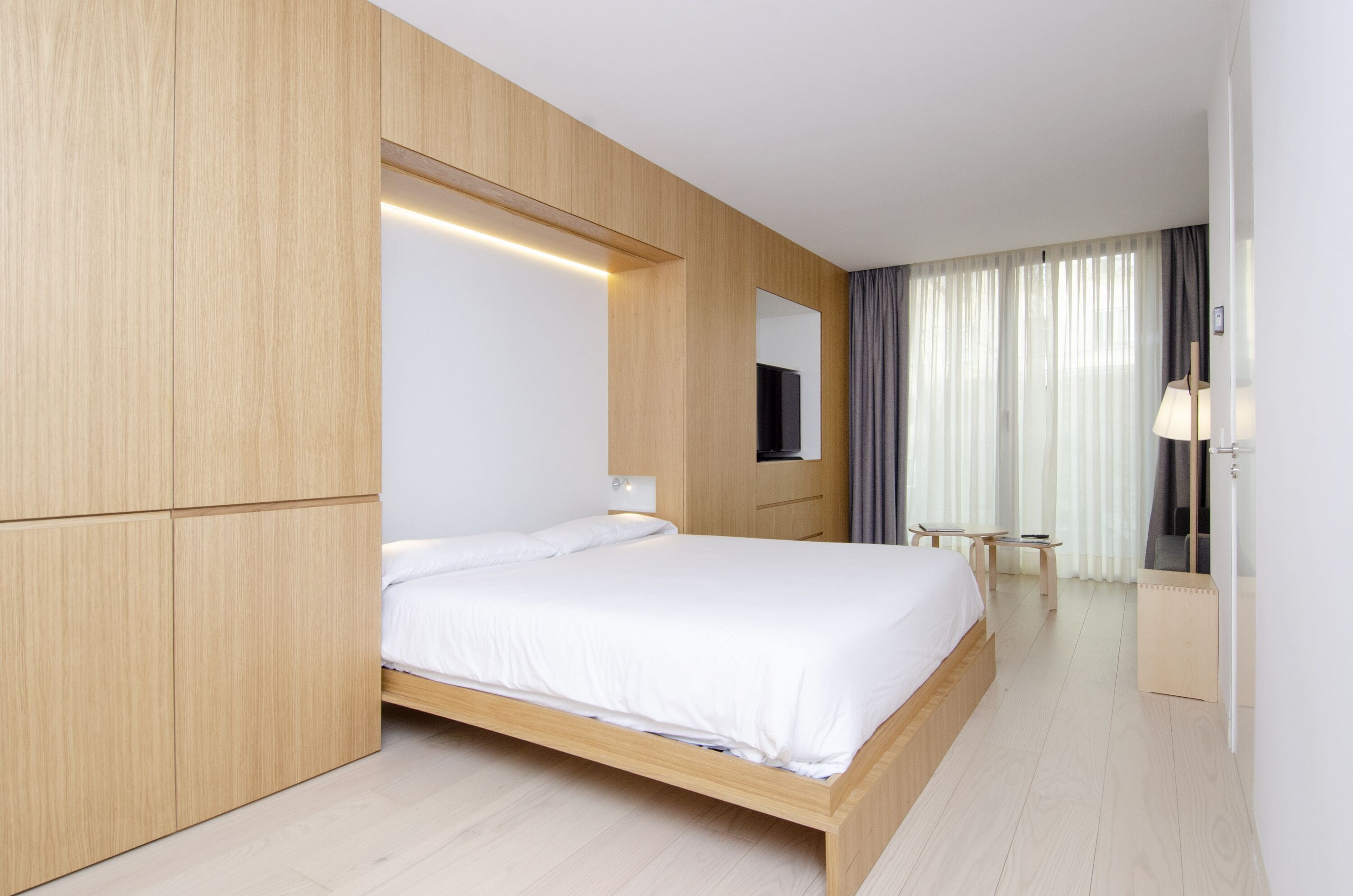 Sengetøy i egyptisk bomull, sengetøy av topp kvalitet og dundyner