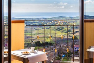 Triple Room, Sea View | Balcony view