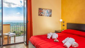 Chambre Triple, vue mer