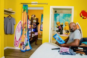 Beach Theme | Escrivaninha, espaço de trabalho para notebook, Wi-Fi