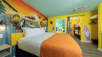 Beach Theme | Desk, laptop workspace, WiFi