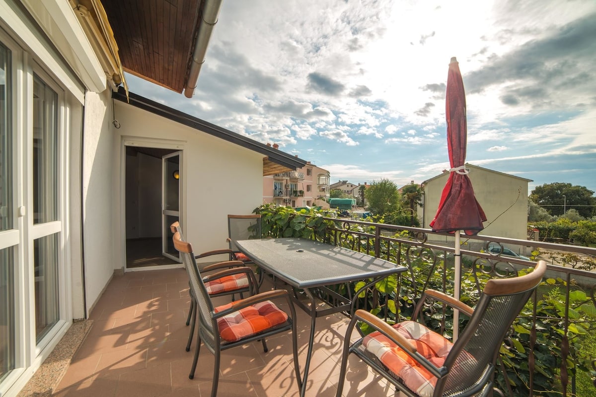 Apartment, 1 Doppelbett | Balkon
