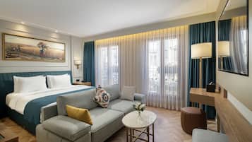 1 habitación, minibar, caja de seguridad en la habitación y escritorio