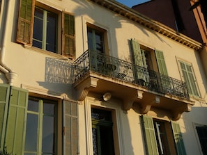 Fassade der Unterkunft