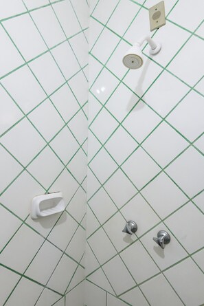 Apartamento, várias camas, para não fumantes | Chuveiro