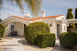 Façade de l’hébergement