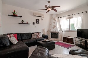 Familievilla | Oppholdsområde | Flatskjerm-TV