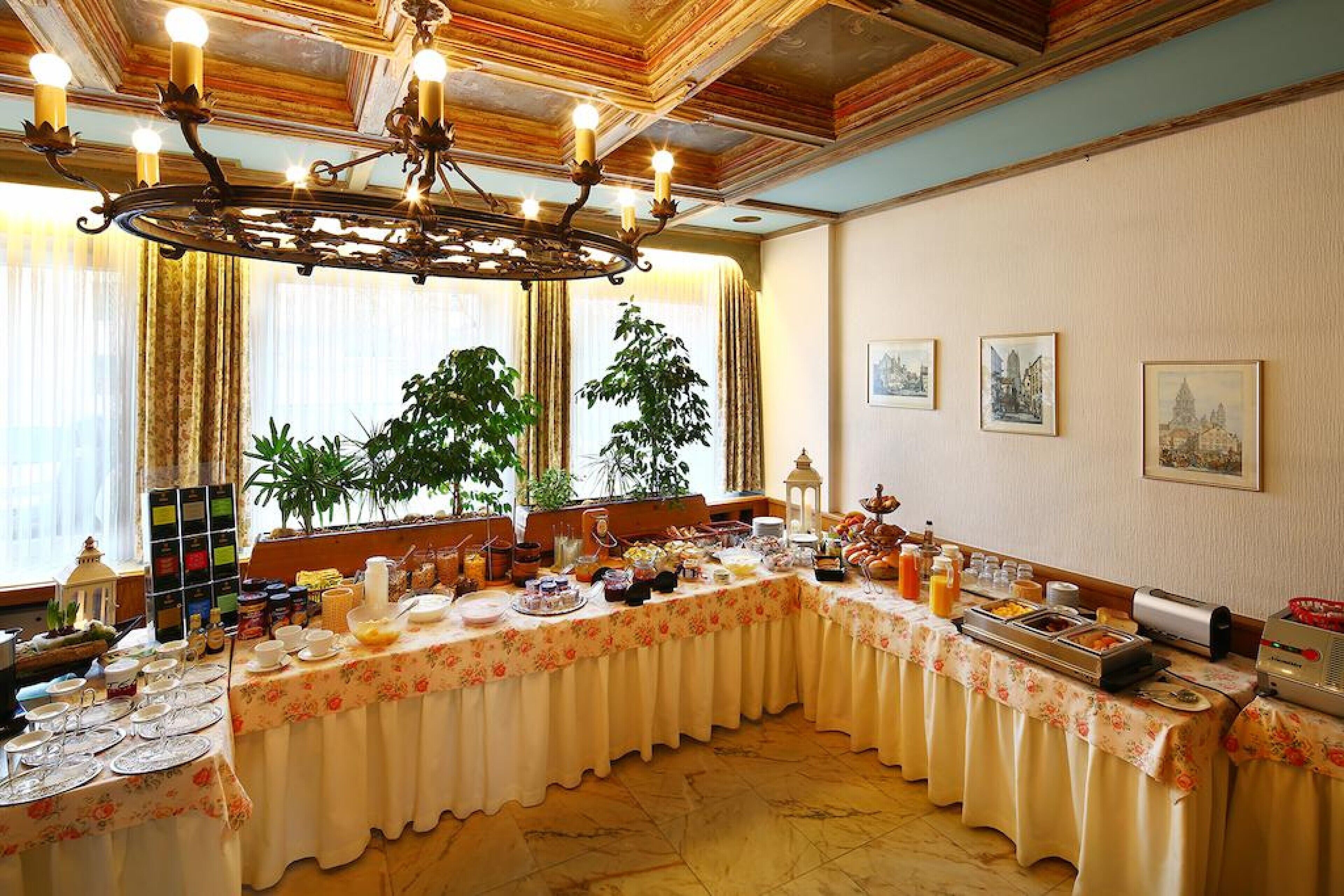 daily buffet breakfast (eur 8.5 per person)