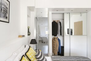 Penthouse, 2 habitaciones | Ropa de cama de alta calidad y caja de seguridad en la habitación 