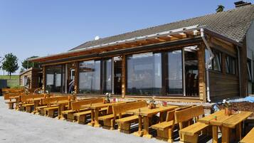 Fassade der Unterkunft