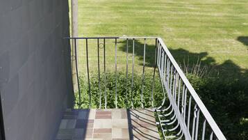 Deluxe-Doppelzimmer, eigenes Bad | Balkon