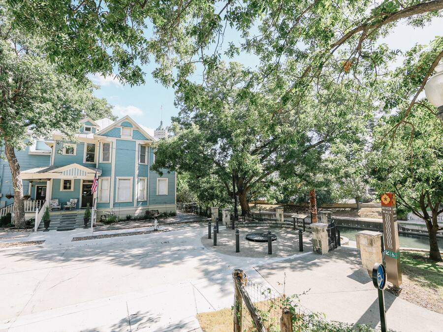 Façade de l’hébergement