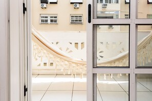 Apartamento, 1 cama de casal, para não fumantes | Sacada