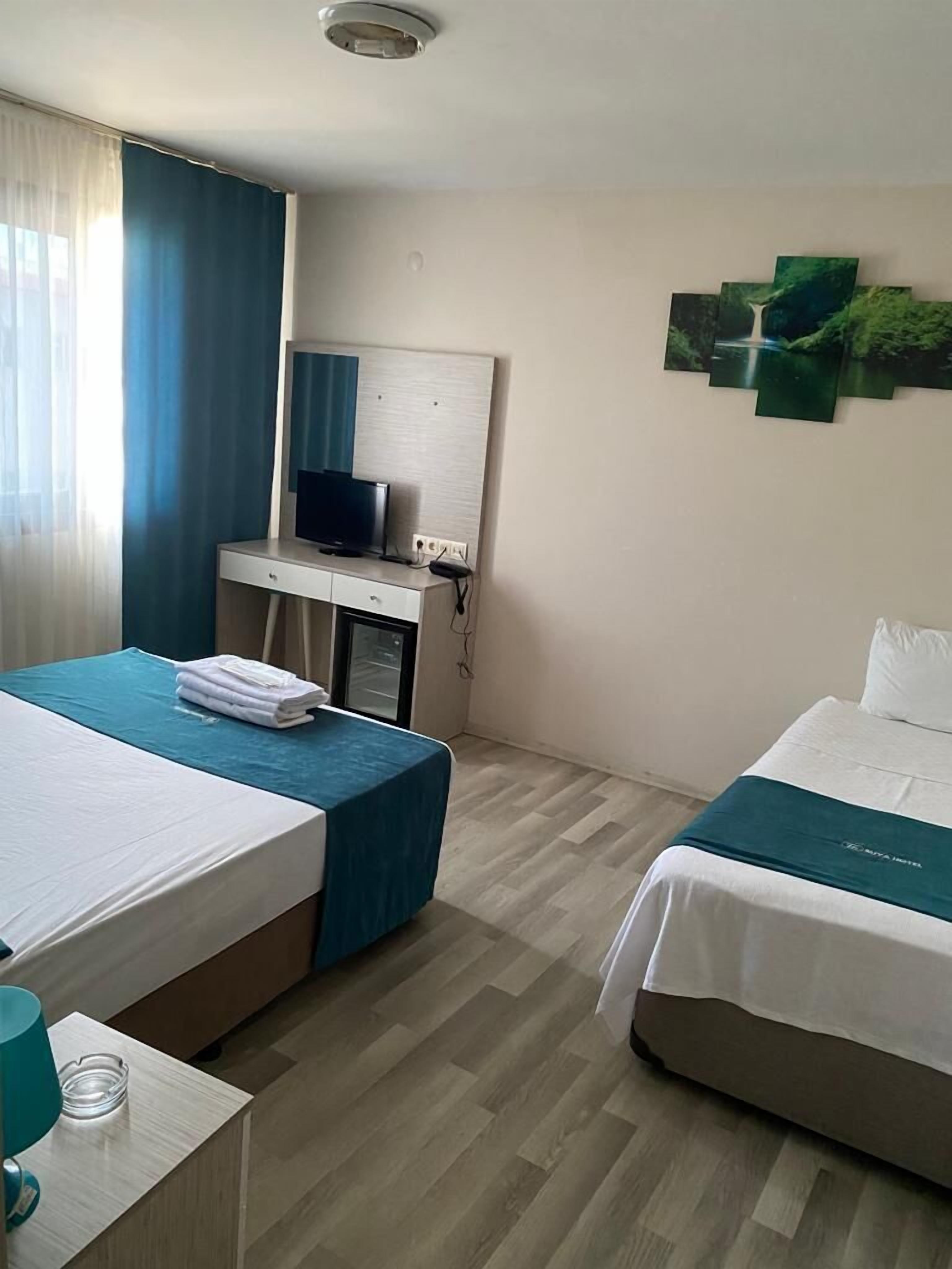 minibar, desk, blackout curtains, soundproofing