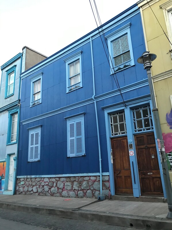 Fassade der Unterkunft
