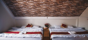 Triple Room | Minibar, desk, iron/ironing board, free WiFi