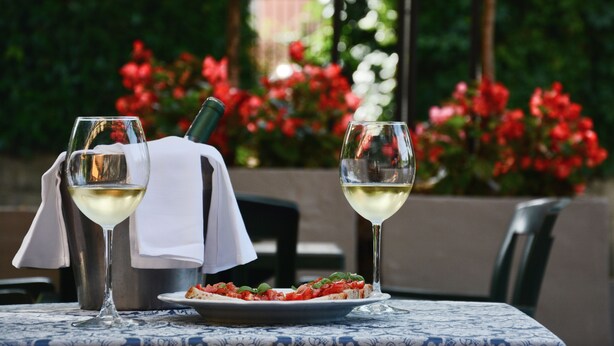 Outdoor dining - Hotel Capri (Fiuggi)