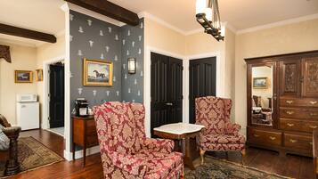 The English Premium King Suite | Individually decorated, individually furnished, iron/ironing board