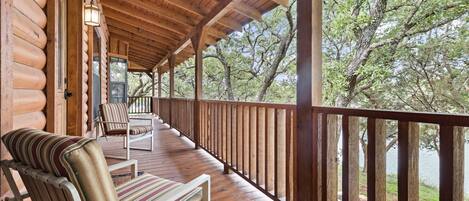 Luxe huis, 4 slaapkamers, uitzicht op meer | Terras