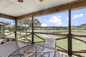 Maison Confort, 2 chambres, vue lac | Balcon