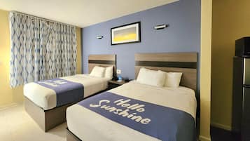 Room, 2 Queen Beds, Non Smoking (Efficiency) | Down comforters, pillowtop beds, desk, iron/ironing board