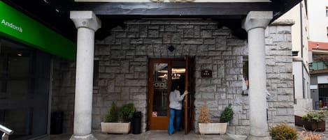 Façade de l’hébergement