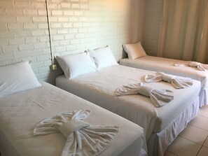 Standard Quadruple Room, Multiple Beds, Non Smoking | Minibar, blackout drapes, iron/ironing board, free WiFi - Atairu Pousada (Barreirinhas)