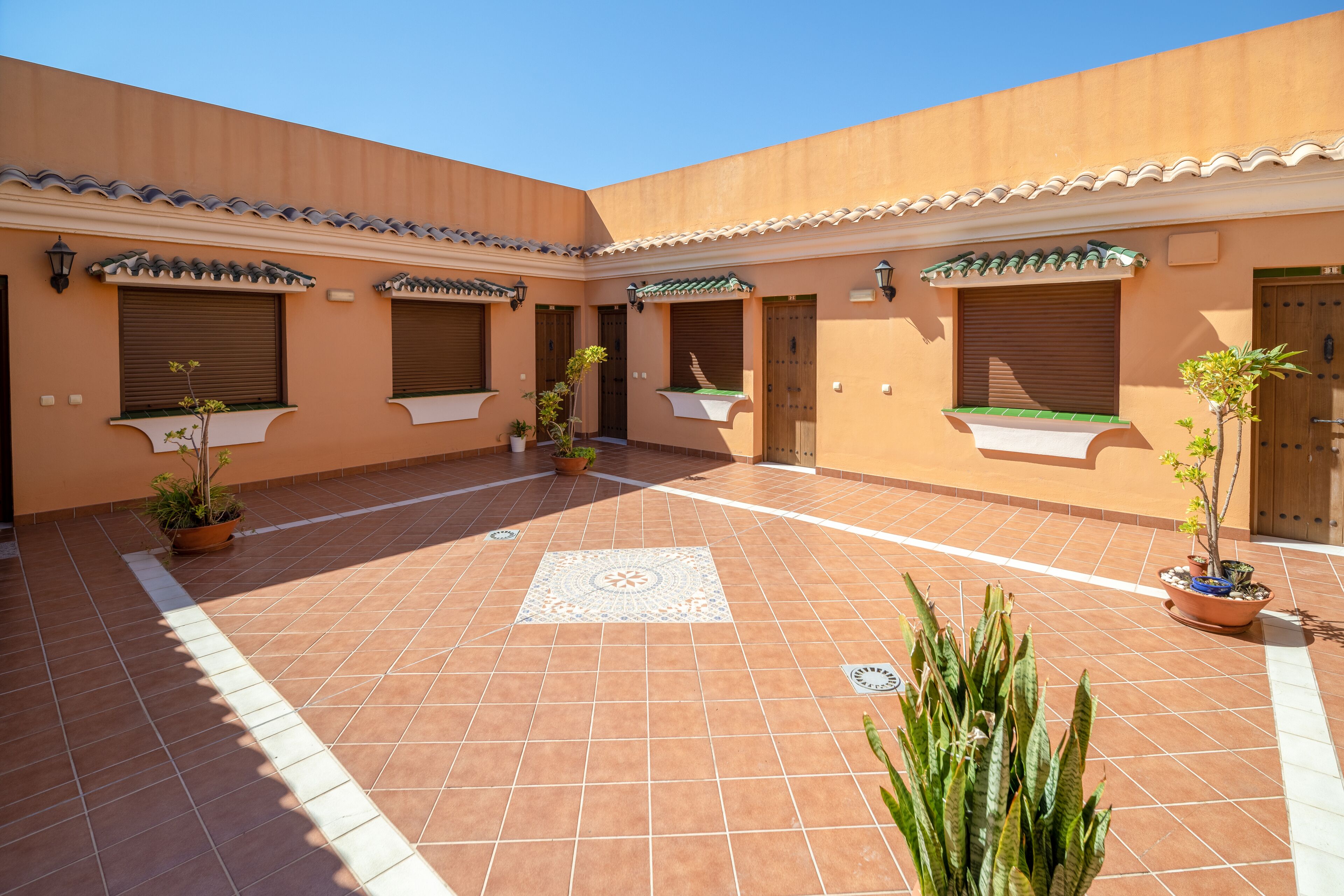 Terrein van de accommodatie