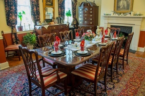 Free daily full breakfast