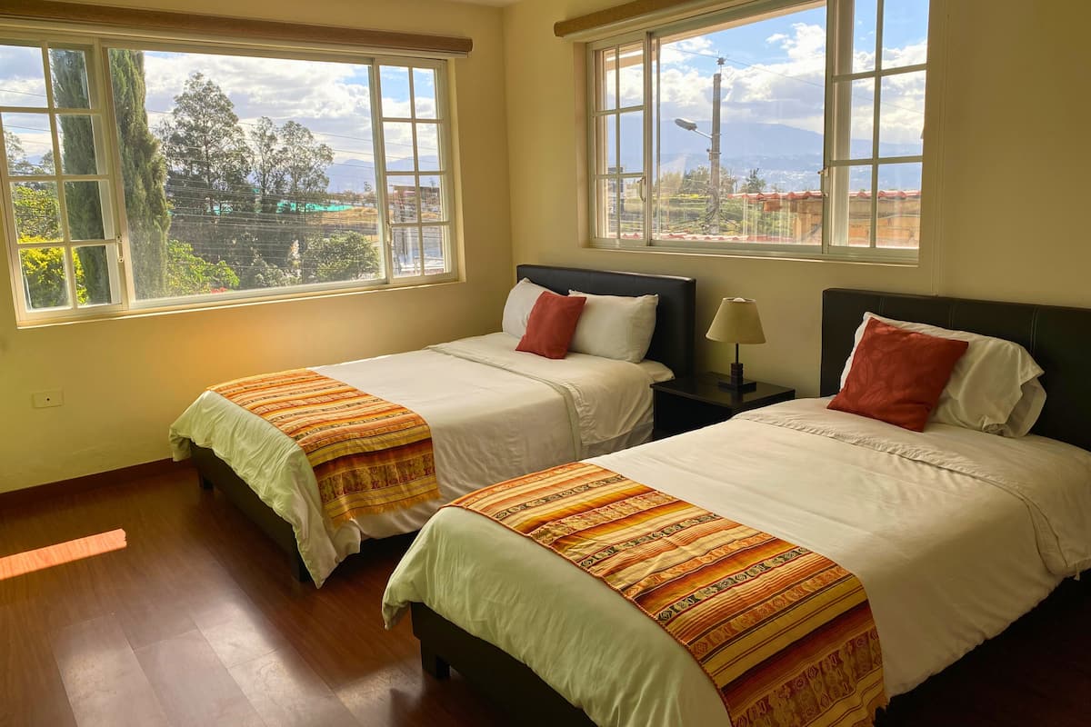 Superior Double Room, 2 Double Beds | 2 bedrooms, individually decorated, blackout curtains