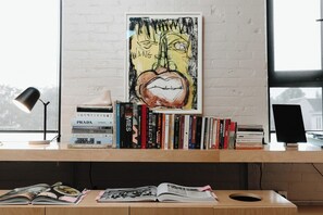 Design studio suite, 1 kingsize bed | Lakens van Egyptisch katoen, luxe beddengoed, donzen dekbedden