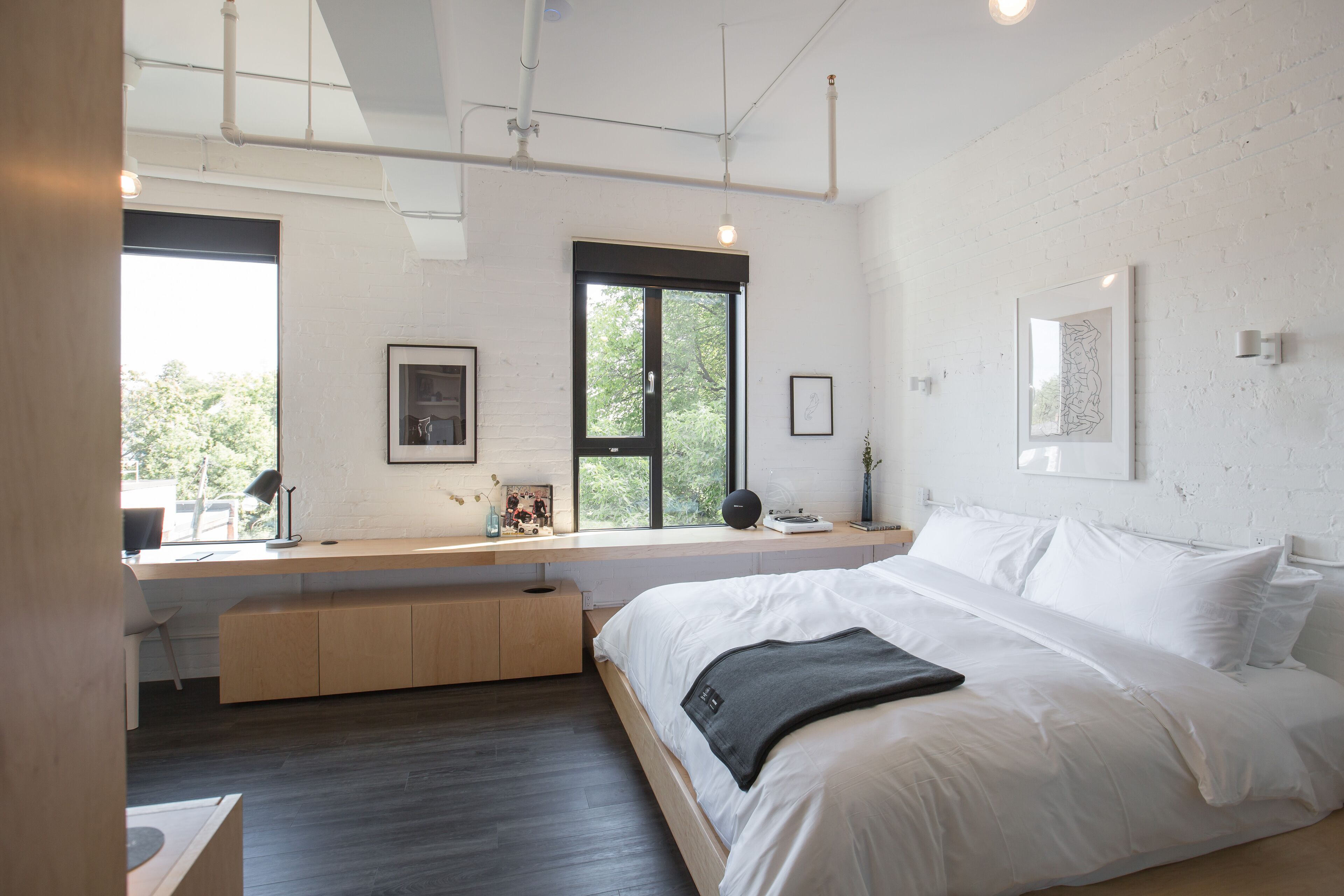 signature studio suite, 1 king bed | egyptian cotton sheets, premium bedding, down duvets, tempur-pedic beds