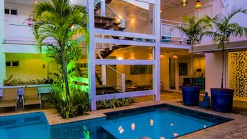 Façade de l’hébergement