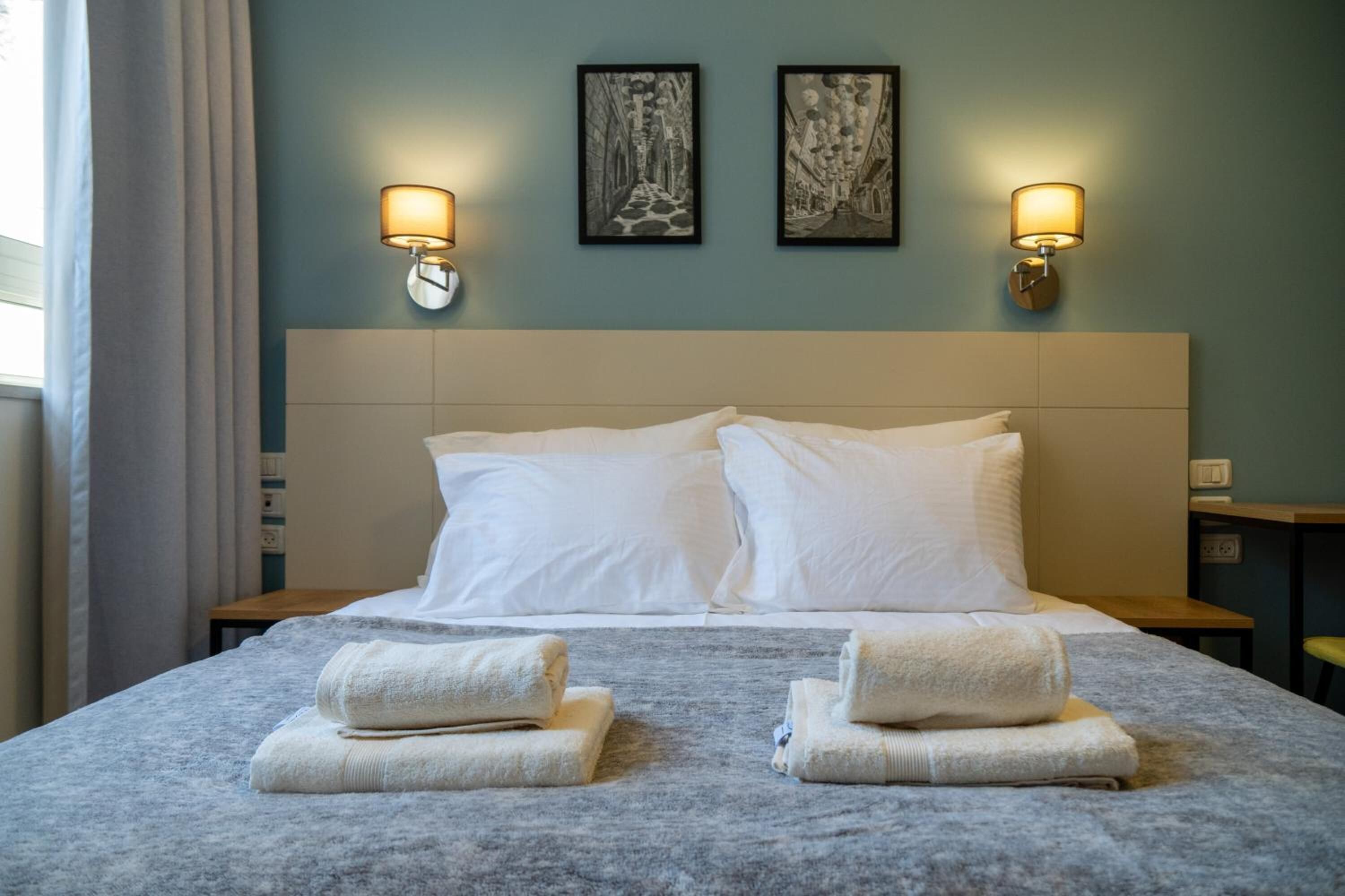 individually decorated, individually furnished, desk, iron/ironing board