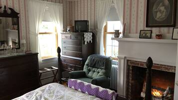 Blackout curtains, iron/ironing board, rollaway beds, free WiFi