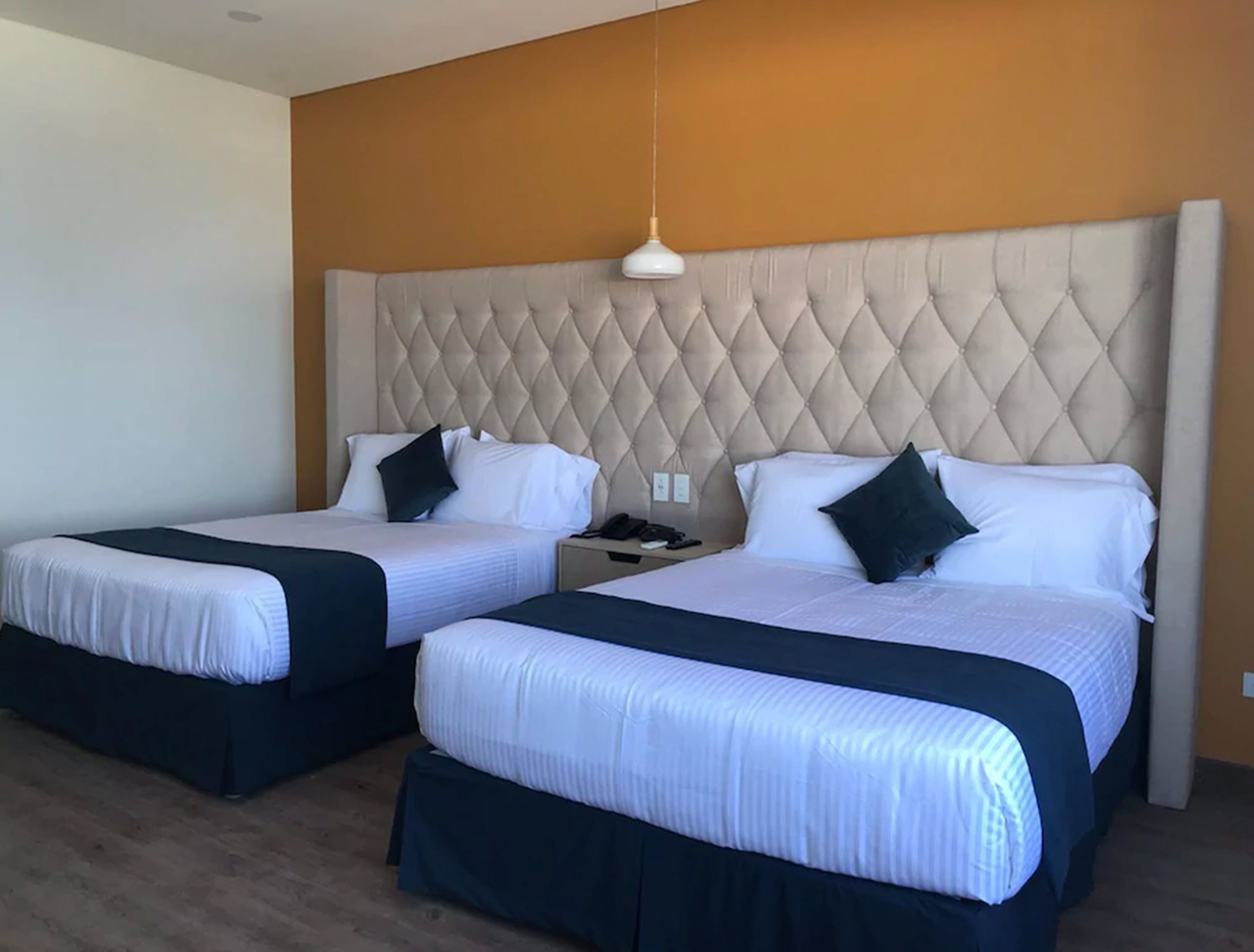 superior double room, 2 queen beds, non smoking | 1 bedroom, minibar, in-room safe, desk