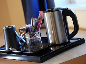 Chambre, 1 lit une place | Café et/ou machine à café