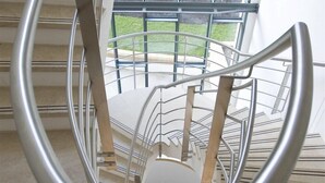 Staircase - University of Cambridge, Stephen Hawking Building - Campus Accommodation (Cambridge)