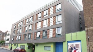 Façade de l’hébergement