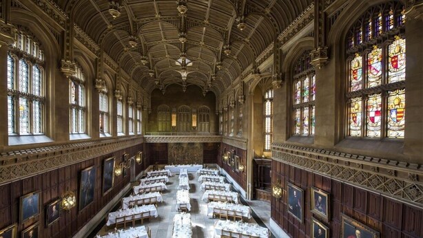 Banquet hall - Cambridge University, King's College - Campus Accommodation (Cambridge)